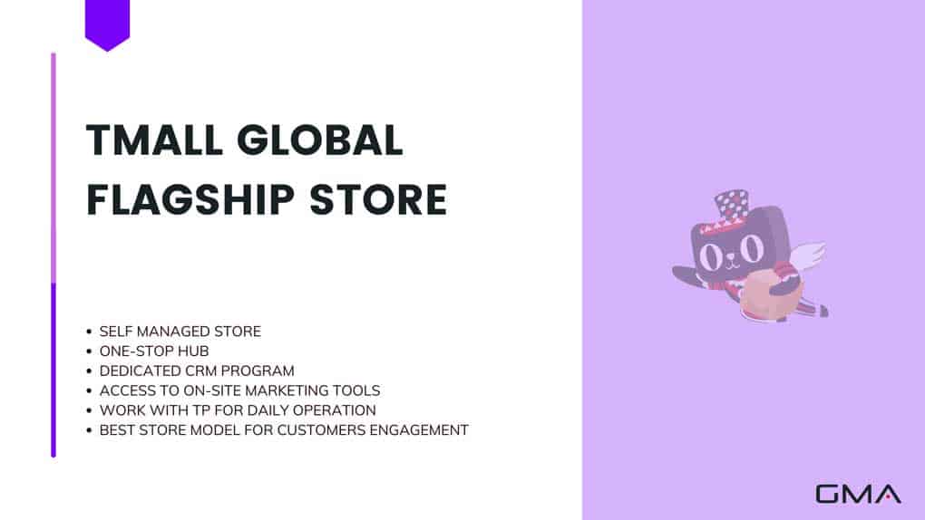 Tmall Flagship Store Features